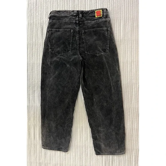 Empyre Corduroy Pants Dark Brown Baggy Y2k Skater Relaxed Pants Size 28x26 - Picture 8 of 11